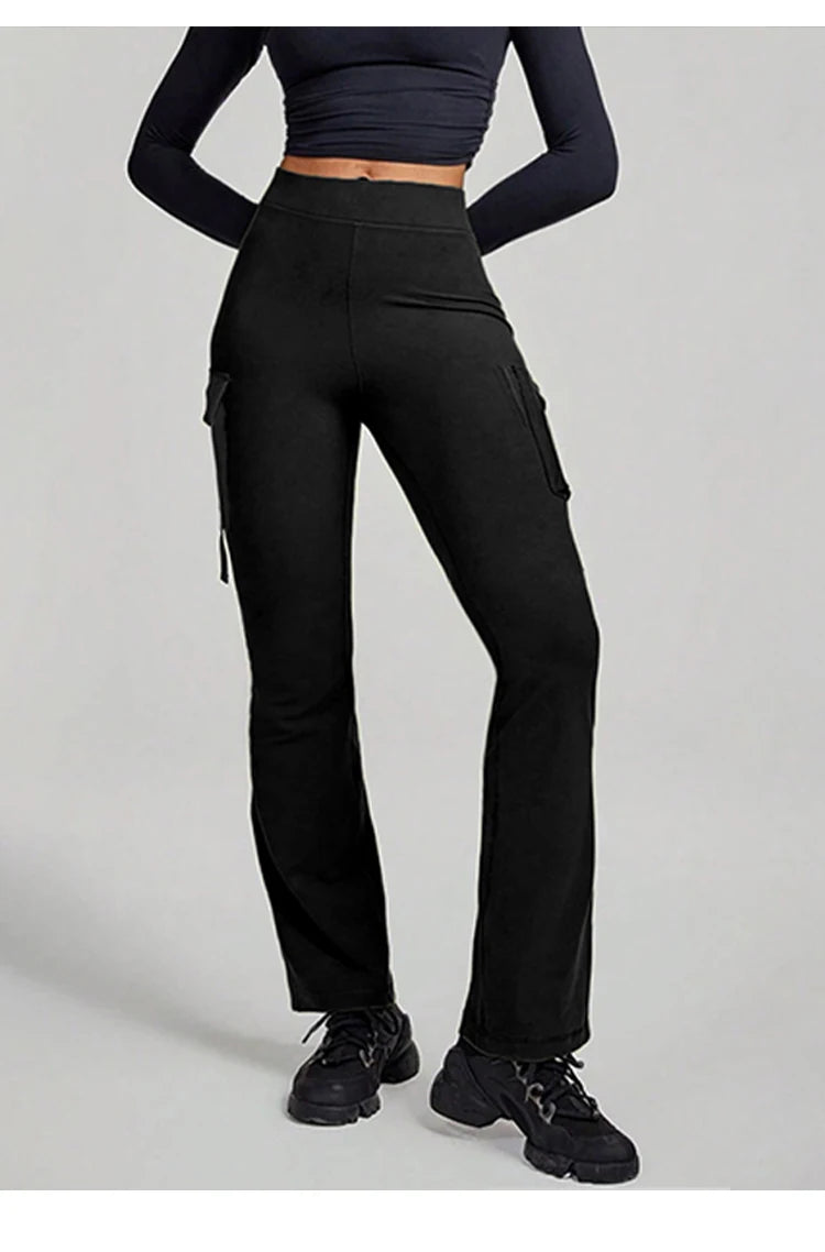 High Elasticity Non-Denim Printed Leggings.  High Waist Slim Leggings Gym Training Wide Leg, Fashion Wear