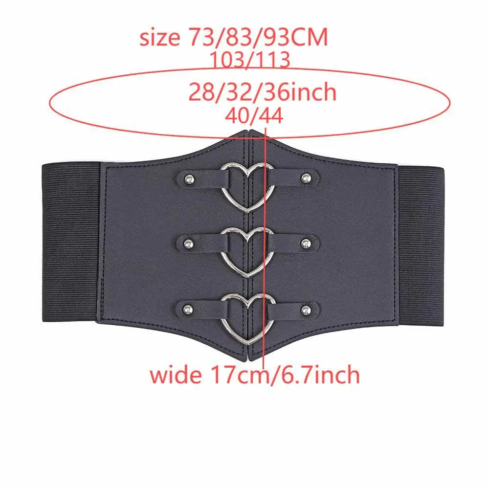 Waist Cinching, Elastic, Wide Waistband