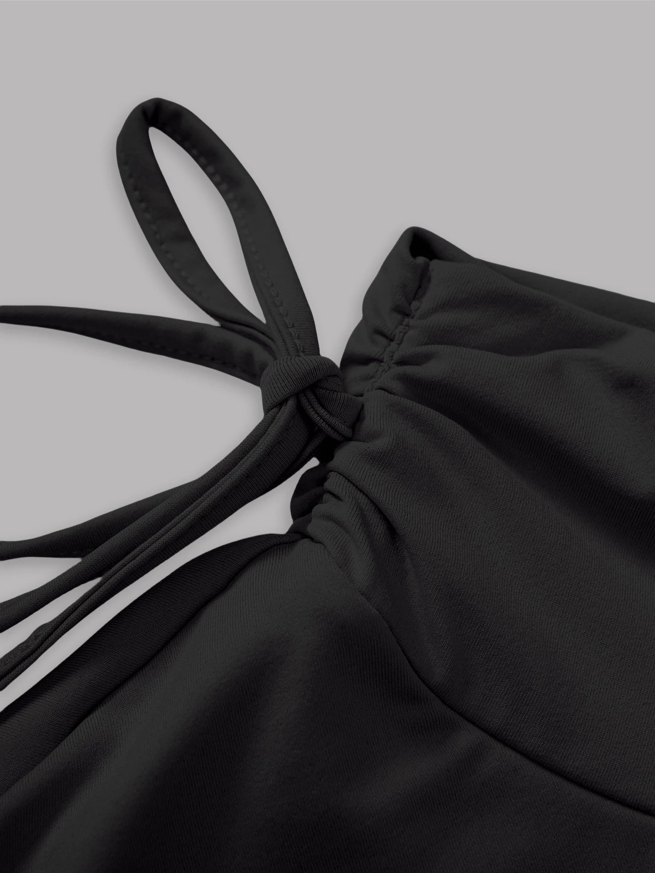 Solid Color Skirt - Versatile High Waist Slim Fit Elastic Waist Skirt