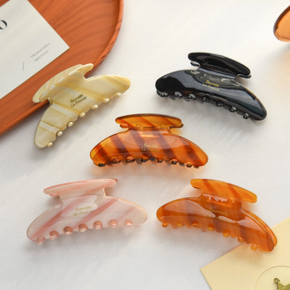 Retro Hair Claw - Large Crab Hair, Shark Clip