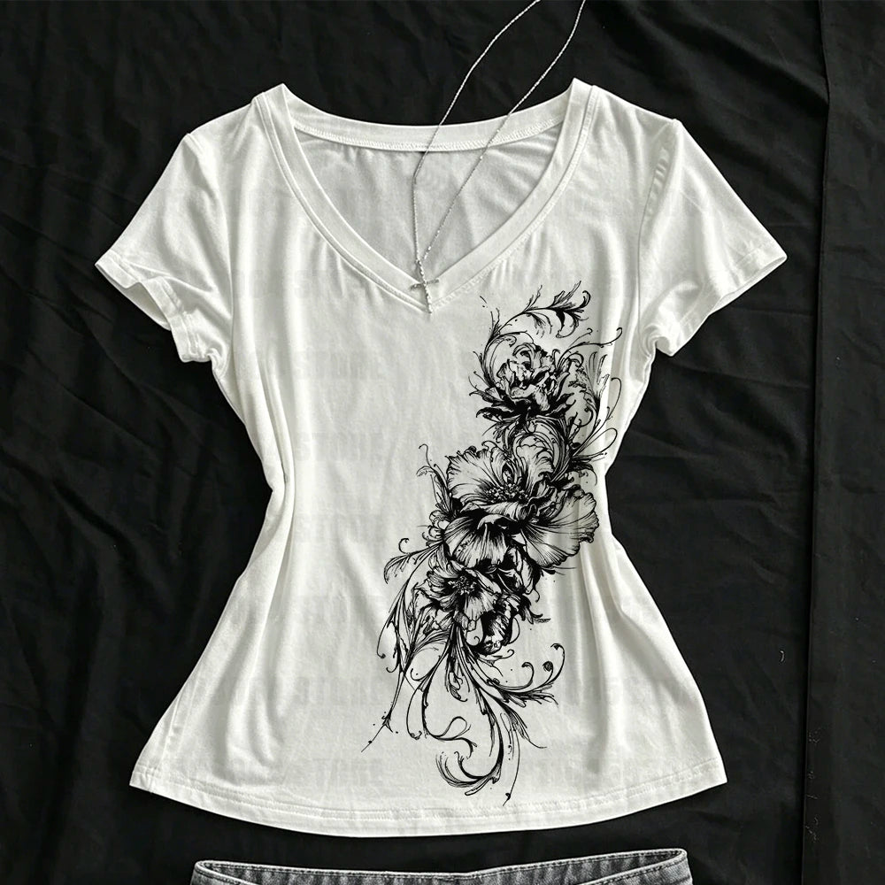Vintage Streetwear-Retro Grunge T-Shirt