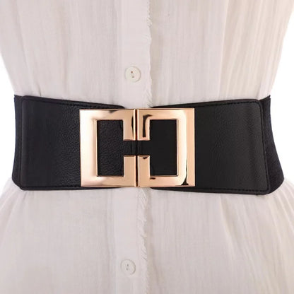 Retro Wide Slimming Waistband for skirt or dress.