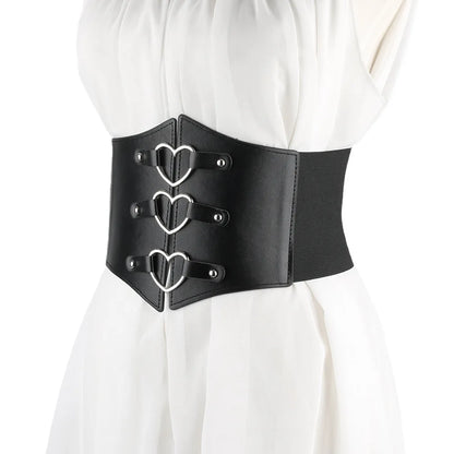 Waist Cinching, Elastic, Wide Waistband