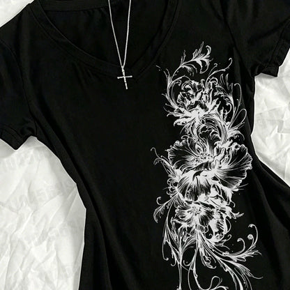 Vintage Streetwear-Retro Grunge T-Shirt