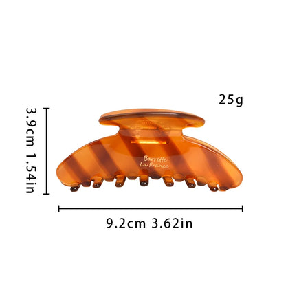 Retro Hair Claw - Large Crab Hair, Shark Clip