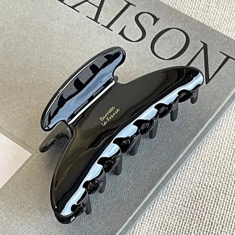 Retro Hair Claw - Large Crab Hair, Shark Clip