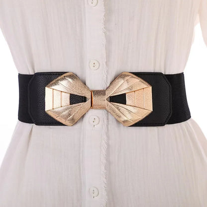 Retro Wide Slimming Waistband for skirt or dress.